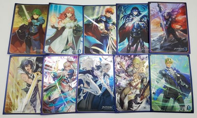 Fire Emblem Cipher TCG sleeve singles/5-packs