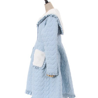 AXES FEMME JAPAN Heart Quilted Coat - Thumbnail 1