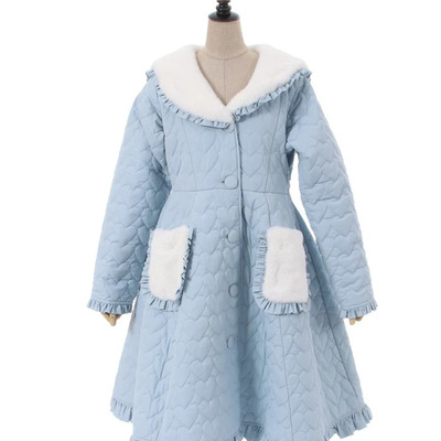 Axes femme japan heart quilted coat - Thumbnail 1