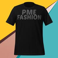PME Fashion basic black letter Unisex t-shirt - Thumbnail 1
