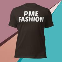 PME Fashion basic white letters Unisex t-shirt - Thumbnail 2