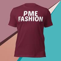 PME Fashion basic white letters Unisex t-shirt - Thumbnail 5
