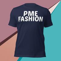 PME Fashion basic white letters Unisex t-shirt - Thumbnail 6