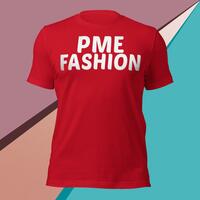 PME Fashion basic white letters Unisex t-shirt - Thumbnail 8