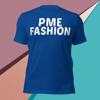 PME Fashion basic white letters Unisex t-shirt - Thumbnail 9