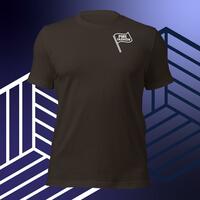 PME Fashion white flag Unisex t-shirt - Thumbnail 2