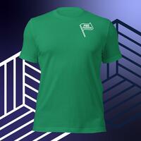 PME Fashion white flag Unisex t-shirt - Thumbnail 5