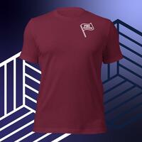 PME Fashion white flag Unisex t-shirt - Thumbnail 6