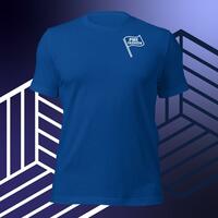 PME Fashion white flag Unisex t-shirt - Thumbnail 9