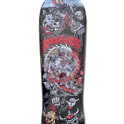 Kook slayer skateboard deck