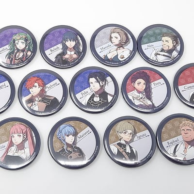 Fire emblem three houses 1.5" can badges