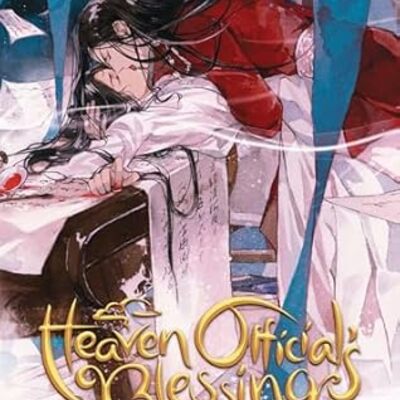 Signed copy of heaven official's blessing: tian guan ci fu (novel) vol. 4 by jacob eiseman (english va for wind master shi qingxuan)