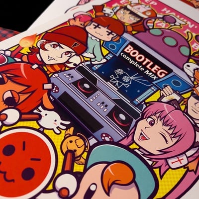 Bootleg complete mix print