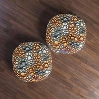 Tufted Pet Pillow (Paws) - Thumbnail 1