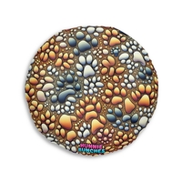 Tufted Pet Pillow (Paws) - Thumbnail 2