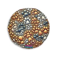 Tufted Pet Pillow (Paws) - Thumbnail 3