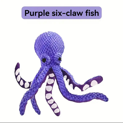 Octopus squeak toy 