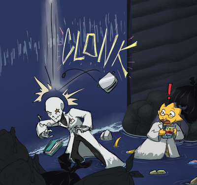 CLONK print (4x5.5 inches)