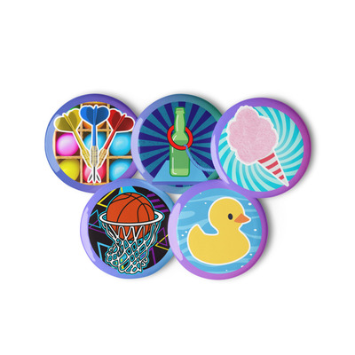 Assorted pins (full set)