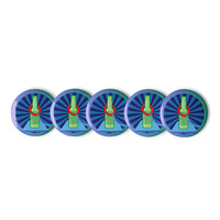 Bottle-Up Pins (Set of 5) - Thumbnail 1