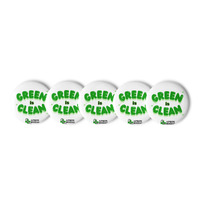 Green is Clean Pins (Set of 5) - Thumbnail 1