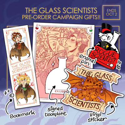 The glass scientists: volume i pre-order package (limited)  - Thumbnail 1