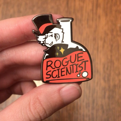 Jekyll enamel pin (limited)
