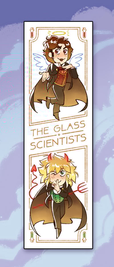 The Glass Scientists: Volume I Pre-order Bookmark