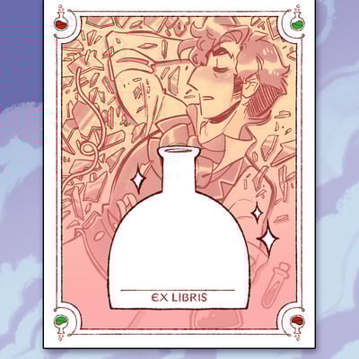 The glass scientists: volume i pre-order bookplate