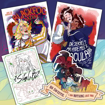 The glass scientists: volume ii pre-order package (limited) 