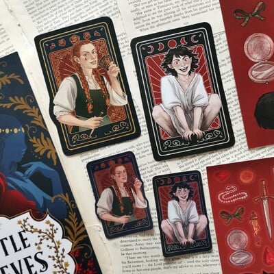 Little thieves stickers & mini prints