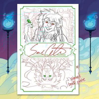 The glass scientists: volume ii pre-order bookplate