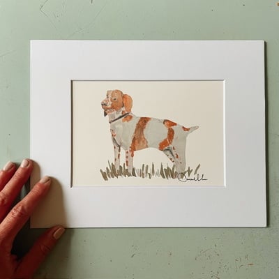 “Good Boy” matted print 8x10
