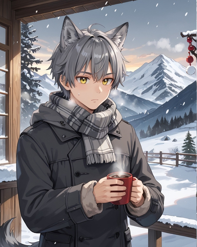 Akihiko Kai Winter Print! (Signed by me!)