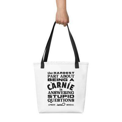 Questions tote bag