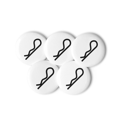 R-key Pin Buttons (Set of 5)