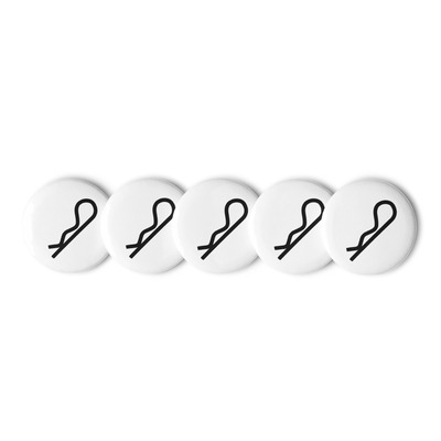 R-key pin buttons (set of 5)