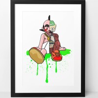 A3 Print by Judas Arrieta "TEEN Z COMPANION"  - Thumbnail 1