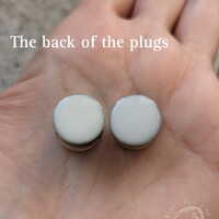 Cloud Ombre Sky Plugs –  Blue & Lilac Gauges - Thumbnail 1