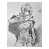 PENCIL Commission Traditional Art - Thumbnail 7