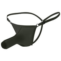 Multi-color 6PK Gay Men's Sexy Open Elephant Tube Adjustable Waist Separator Pouch Thong T-string K030-XBDK - Thumbnail 8