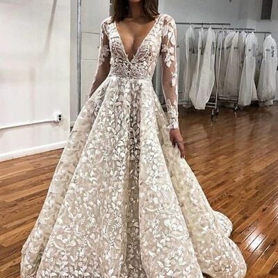 Luxury ball gown lace wedding dress bridal gown wedding gown