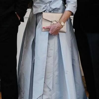 Elegant sliver a line  mother of the bride/groom dress evening formal dress