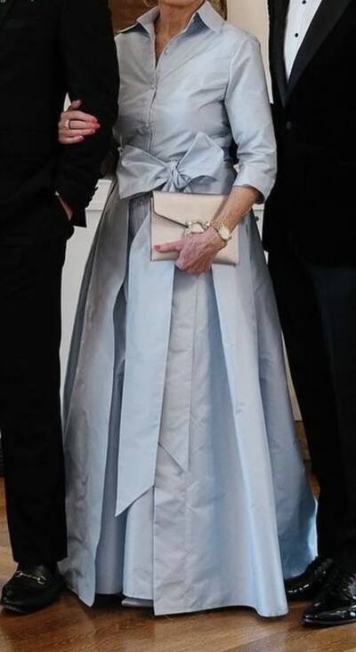 Elegant Sliver A Line  Mother of the Bride/Groom Dress Evening Formal Dress
