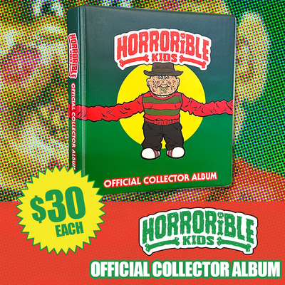 Horrorible kids official collector album (ver 9)