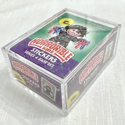 Acrydis acrylic case for 90 card base set / oe mini boxes