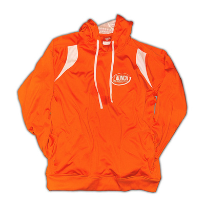 Orange LAUNCH Athletic Hoodie