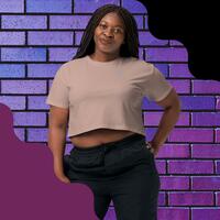 PME Fashion grey flag Womens crop top - Thumbnail 2