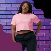 PME Fashion grey flag Womens crop top - Thumbnail 3