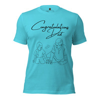 Happy Father's Day! Personalized 'World's Best Dad' T-shirt - Unique and Original Gift - Thumbnail 6